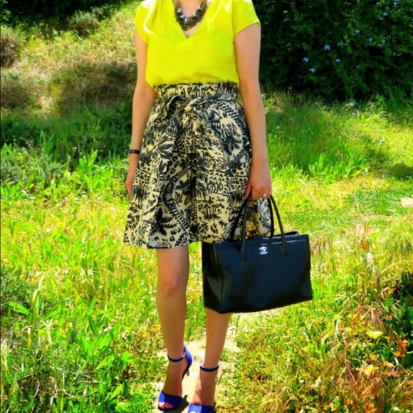 Palm Garden Skirt for Anthro by Corey Lynn Calter - Picture 2 of 8